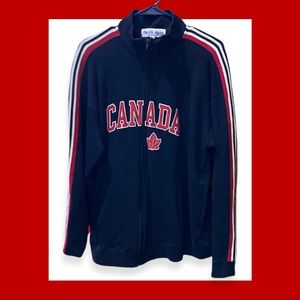 Pacific Ports Blue "Canada" Zip Up Jacket